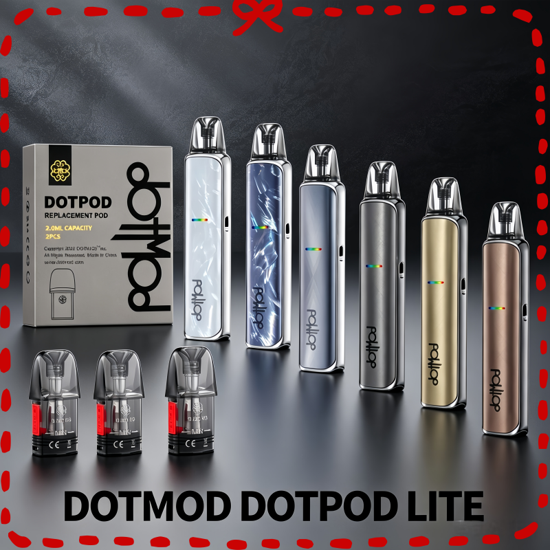 佩特里DOTMOD-DOTPOD-LITE電子煙主機.png 佩特里DOTMOD DOTPOD LITE註油式主機煙彈空倉:圖片 1